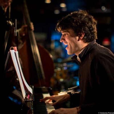 Baptiste Trotignon (2014) en Jimmy Glass Jazz Club. Valencia.