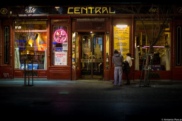 Café Central. Madrid.