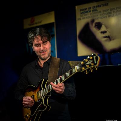 Hugo Fernández (2017) at Jimmy Glass Jazz Club. Valencia.