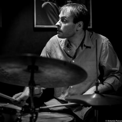 Ari Hoenig (2015) in Jimmy Glass Jazz Club. Valencia
