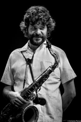 Miguel Pintxo Villar in Jazz Eñe 2015