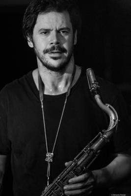 Samus Blake (2016) in Jimmy Glass Jazz Club. Valencia