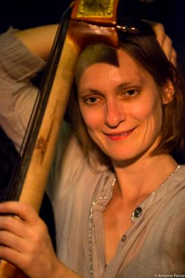 Anne Mette Iversen (2015) in Jimmy Glass Jazz Club. Valencia
