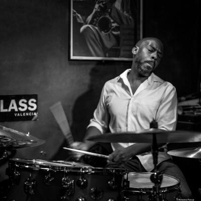 E. J. Strickland (2017) at Jimmy Glass Jazz Club. Valencia.