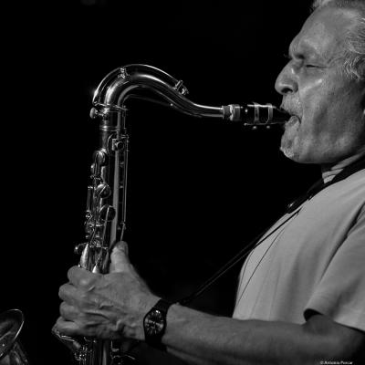 Jerry Bergonzi (2016) in Jimmy Glass Jazz Club. Valencia