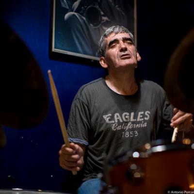 Vicente Espí (2015) in Jimmy Glass Jazz Club. Valencia.