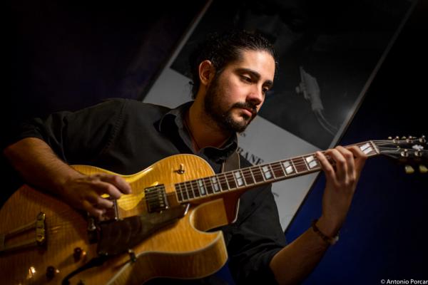 Ivan Cebrian (2015) in Jimmy Glass Jazz Club. Valencia
