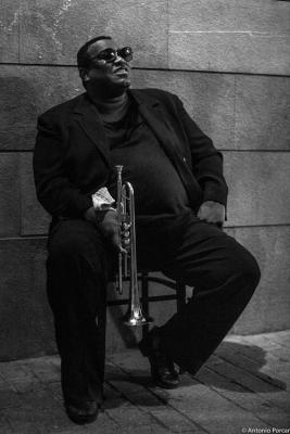 Wallace Roney (2015) in Jimmy Glass Jazz Club. Valencia.
