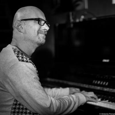Laurent Coq (2015) in Jimmy Glass Jazz Club. Valencia.