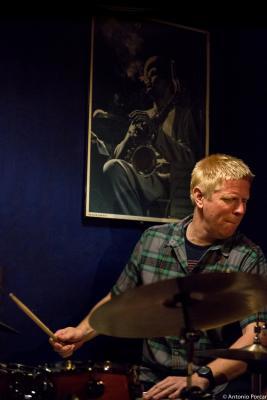 Martin Andersen (2015) in Jimmy Glass Jazz Club. Valencia