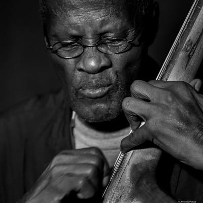 Charles Gayle (2016) in Jimmy Glass Jazz Bar. Valencia.