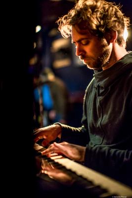 Aaron Parks (2017) in Jimmy Glass Jazz Club, Valencia.