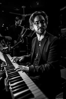 Aaron Parks (2018) at Jimmy Glass Jazz Club, Valencia.