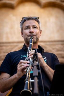 Adrian Cunningham at Festival de Jazz de Salamanca, 2024.