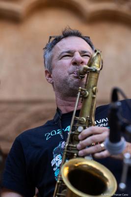 Adrian Cunningham at Festival de Jazz de Salamanca, 2024.