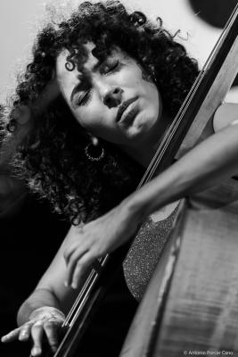 Alejandra Lopez at Café Central. Madrid, 2026.