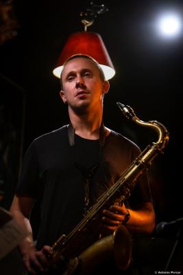 Alex Hitchcock at Jimmy Glass Jazz Club. Valencia, 2022
