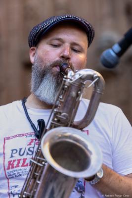 Artem Zhuliev at Festival de Jazz de Salamanca, 2024.