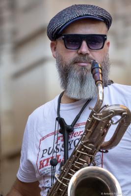 Artem Zhuliev at Festival de Jazz de Salamanca, 2024.