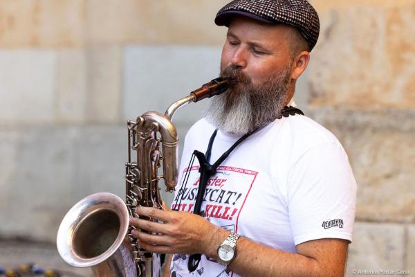 Artem Zhuliev at Festival de Jazz de Salamanca, 2024.