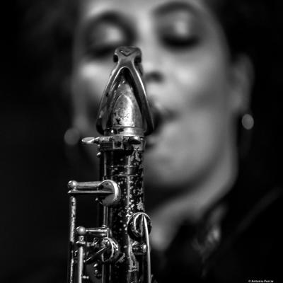 Berta Moreno (2018) at Jimmy Glass Jazz Club. Valencia.