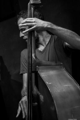 Chris Morrissey (2016) in Jimmy Glass Jazz Club. Valencia.
