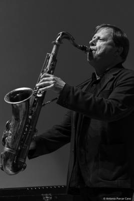 Chris Potter. Memorial for Al Foster at St. Peter's Church. NYC, 2025.
