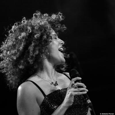 ​Cyrille Aimée at Festival de Jazz de Santander, 2023.