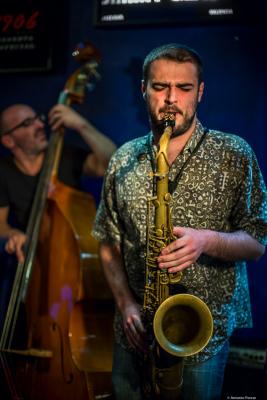 Daniel Juarez (2017) at Jimmy Glass Jazz Club. Valencia.