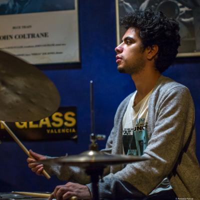 Diego Joaquín Ramírez (2017) at Jimmy Glass Jazz Club. Valencia
