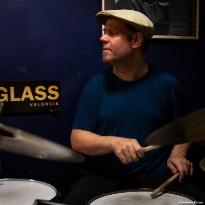 Florian Arbenz at Jimmy Glass Jazz Club. Valencia, 2023.
