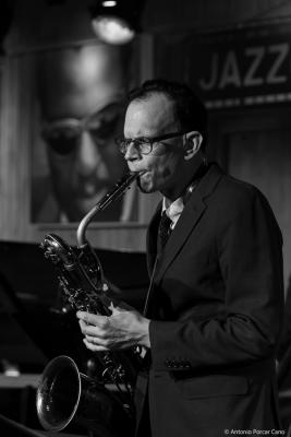 Frank Basile at Jazzcultural. NYC, 2026.