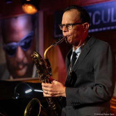 Frank Basile at Jazzcultural. NYC, 2026.