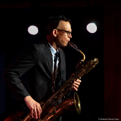 Frank Basile at Jazzcultural. NYC, 2026.