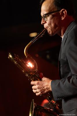 Frank Basile at Jazzcultural. NYC, 2026.