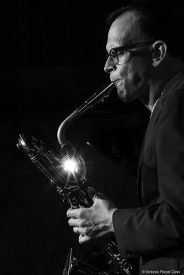 Frank Basile at Jazzcultural. NYC, 2026.