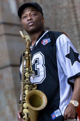 James Carter at  Festival de Jazz de Salamanca, 2023.