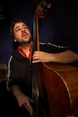Javier Moreno (2019) at Jimmy Glass Jazz Club. Valencia.