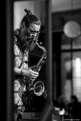 Javier Vercher at Café Central. Madrid, 2025.