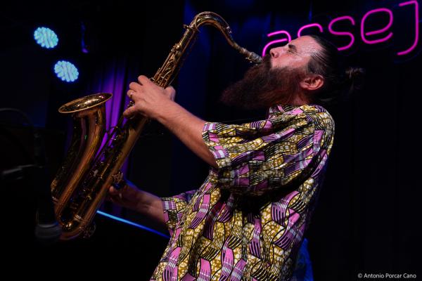 Javier Vercher en la Sede de Assejazz Sevilla, 2025