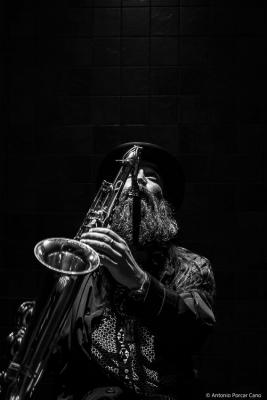 Javier Vercher at Recoletos Jazz Club. Madrid, 2024.