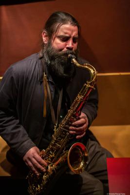 Javier Vercher (2020) at Jimmy Glass Jazz Club. Valencia.