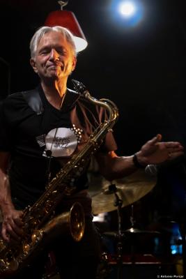 Jerry Bergonzi (2022) at Jimmy Glass Jazz Club. Valencia