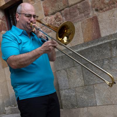 John Hasselback at Festival de Jazz de Salamanca, 2022.