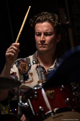 Jonas Backman at Jimmy Glass, 2025.