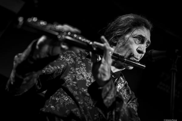 Jorge Pardo (2018) at Jimmy Glass Jazz Club. Valencia