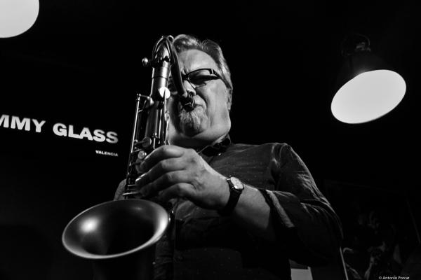 Kirk MacDonald (2017) at Jimmy Glass Jazz Club. Valencia.
