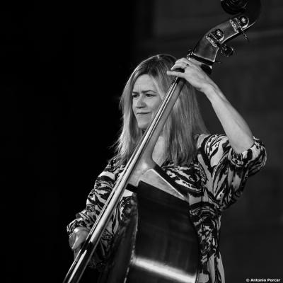 ​Kristin Korb at Festival de Jazz de Salamanca, 2023.