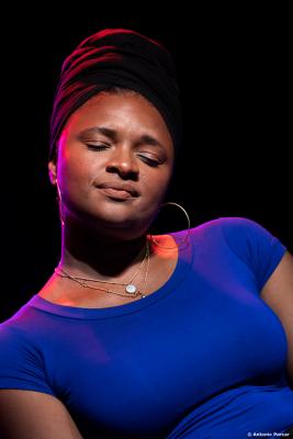 Lizz Wright at Jazzfestival Basel Off Beat, 2023.