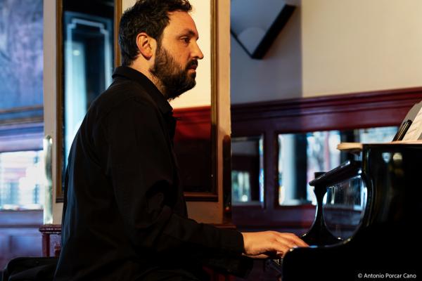 Lluis Capdevila at Cafe Central, Madrid, 2026.